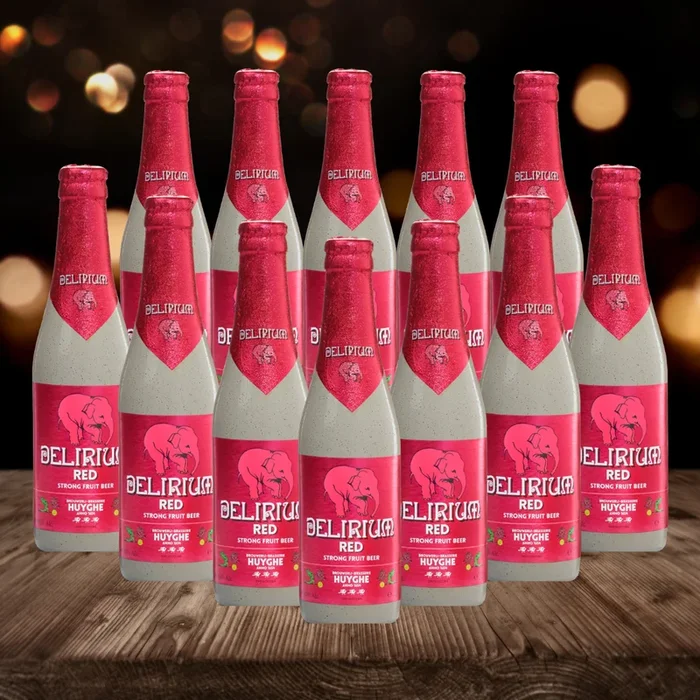 Delirium Red Belgian Strong Ale 330ml Bottles – 8.5% ABV (12 Pack)