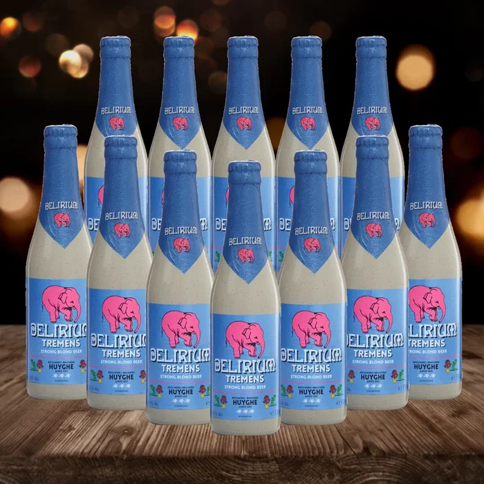 Delirium Tremens Belgian Blonde Strong Ale 330ml Bottles – 8.5% ABV (12 Pack)