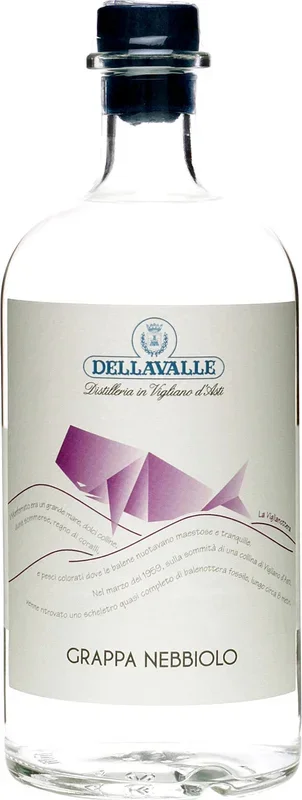 Dellavalle Grappa Nebbiolo 0,7 Liter 42 % Vol.