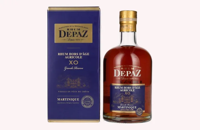 Depaz Rhum Hors D’Âge Agricole XO Grande Réserve GB 45% Vol. 0,7l in Geschenkbox