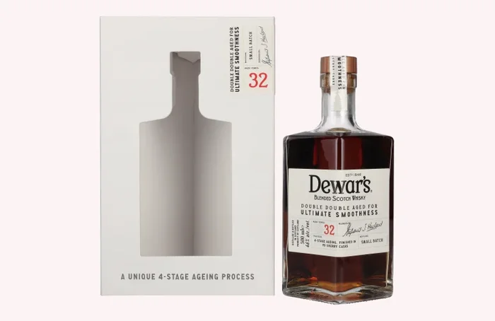 Dewar’s 32 Years Old Double Double Aged Blended Scotch Whisky 46% Vol. 0,5l in Geschenkbox