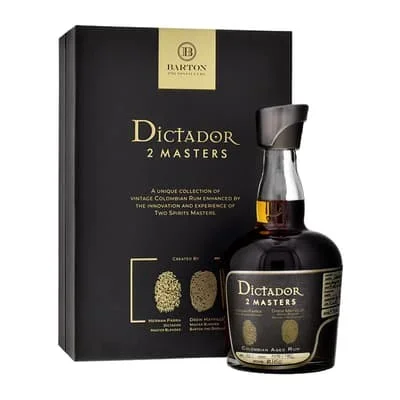 Dictador 2 Masters Barton Rye Bourbon 1979/1982 Rum 70cl