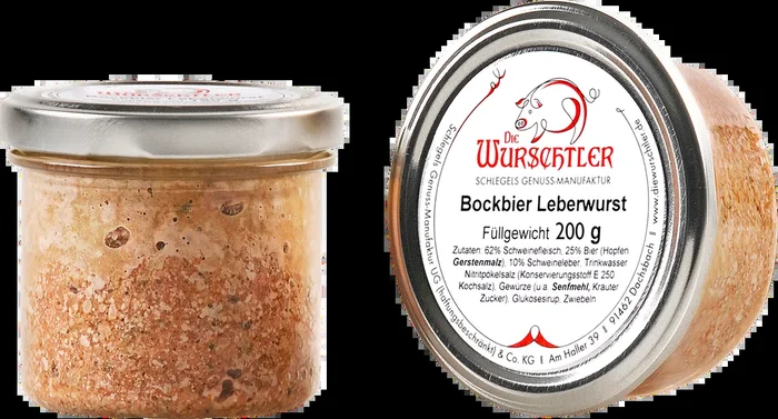 Die Wurschtler Bockbier Leberwurst