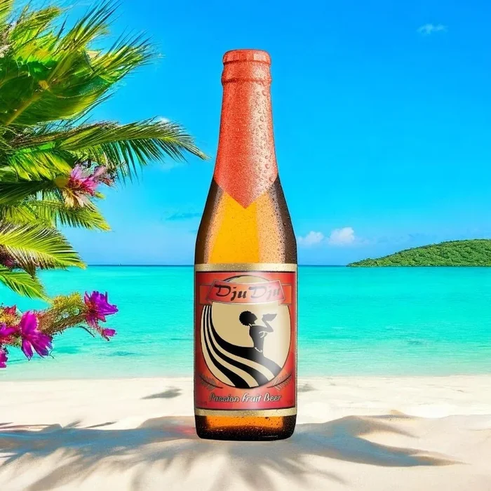 Dju Dju Passion Fruit – Exotisches Passionsfrucht Bier aus Afrika mit 3,6% Vol. 0,33l