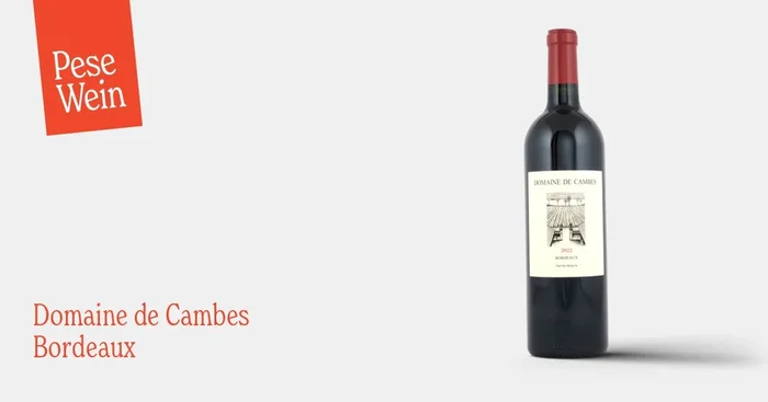 Domaine de Cambes Bordeaux 2022