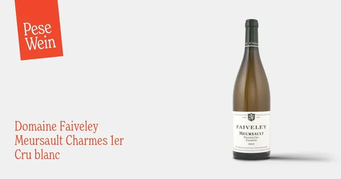 Domaine Faiveley Meursault Charmes 1er Cru blanc 2022