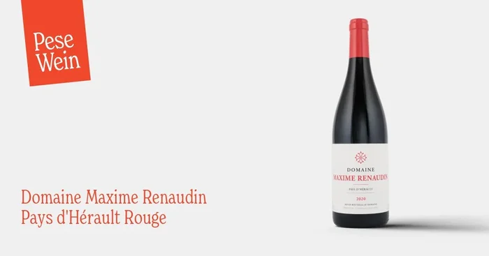 Domaine Maxime Renaudin Pays d’Hérault Rouge 2020