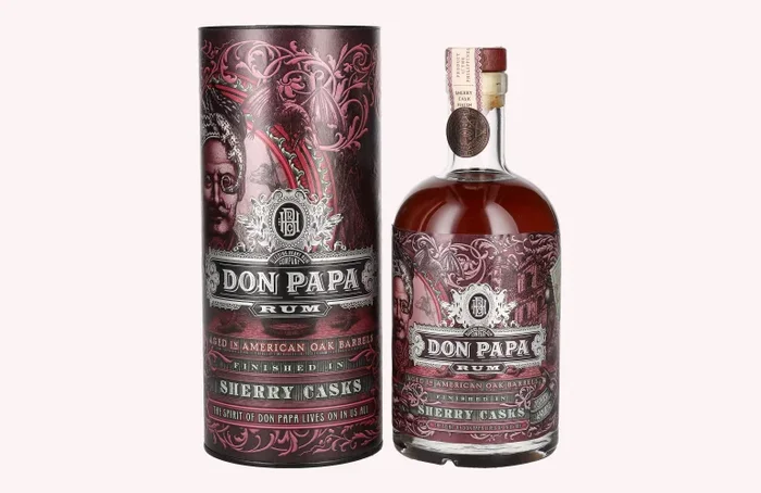 Don Papa Rum Sherry Casks 45% Vol. 0,7l in Geschenkbox