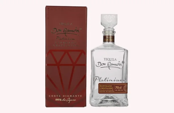 Don Ramón Platinum Reposado Cristalino 100% Agave 35% Vol. 0,7l in Geschenkbox