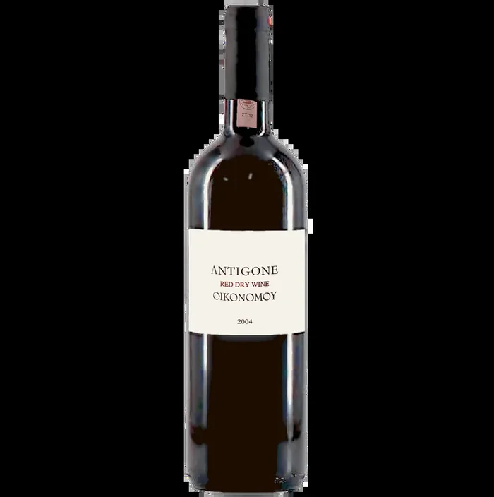 Economou – „Antigone“ 2004, PDO (Liatiko 80%- Mandilari 20%) – 0,75 L – vin naturel