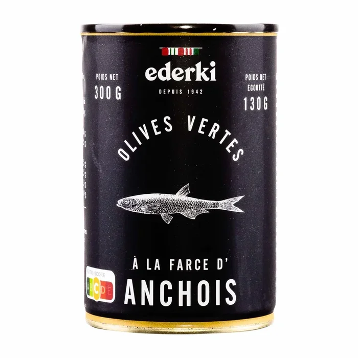Ederki | grüne Oliven mit Anchovis