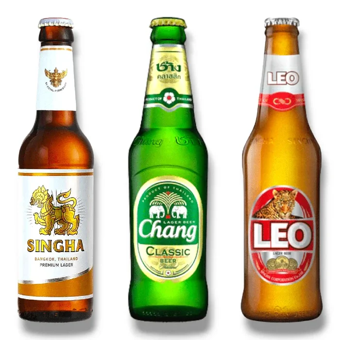 Entdecke Thailand – Singha Premium Lager, Chang Classic & Leo Lager Beer