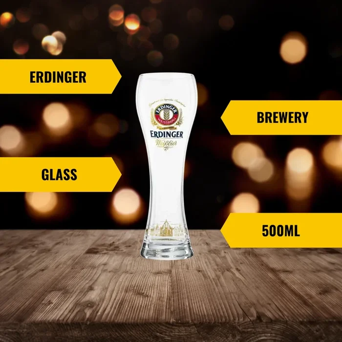 Erdinger Weissbier Pint Glass – Perfect Drinking Glass