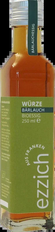 ezzich seasoning organic wild garlic vinegar