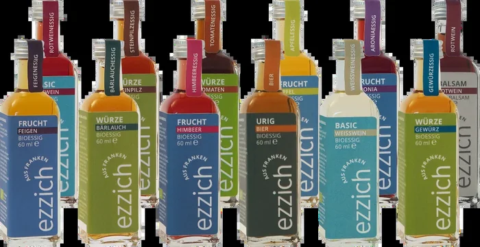 ezzich Tasting – Organic vinegar tasting package (12 different vinegars)