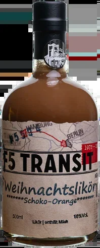F5-Transit Weihnachtslikör No. 5594 – Schoko-Orangen-Likör