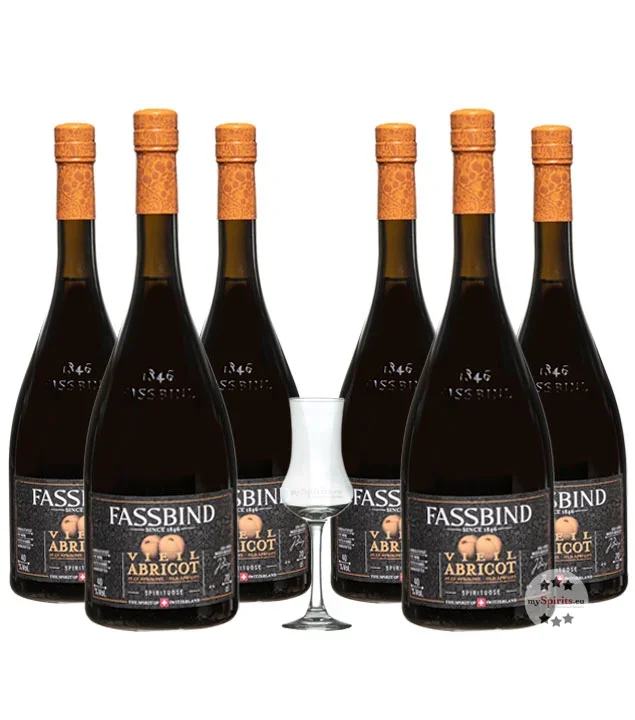 Fassbind Sechserpack Alte Aprikose – Vieil Abricot