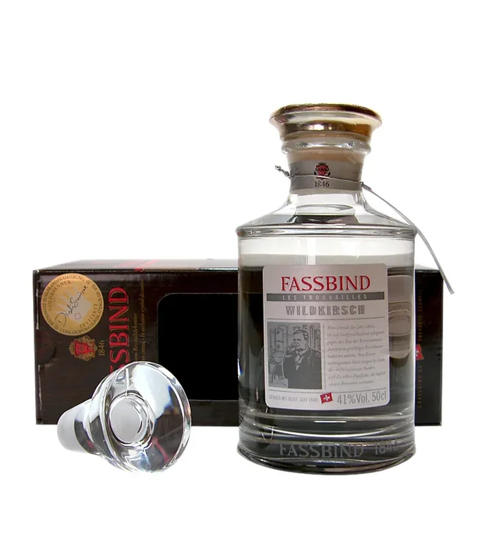 Fassbind Wildkirsch in Kristalldekanter