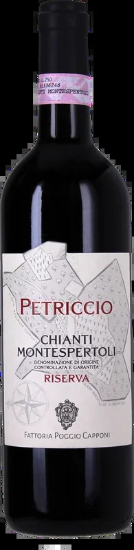 Fattoria di Poggio Capponi Chianti Petriccio Montespertoli Riserva D.O.C.G. 2021, 0,75 l