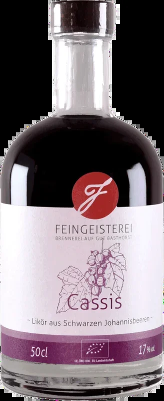 Feingeisterei Cassis Bio – Schwarzer Johannisbeerlikör