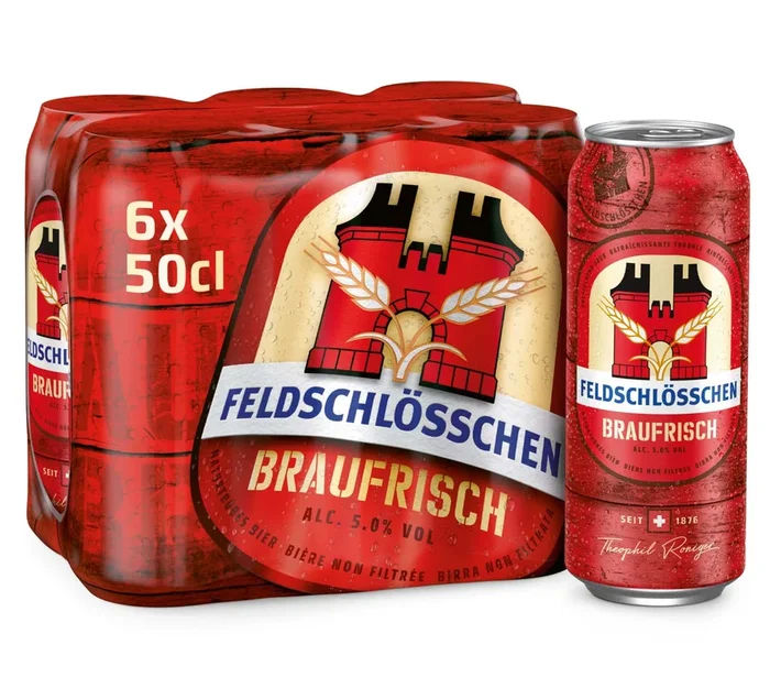 Feldschloesschen Braufrisch 6×50 cl | Acquista ora nel nostro negozio di bevande