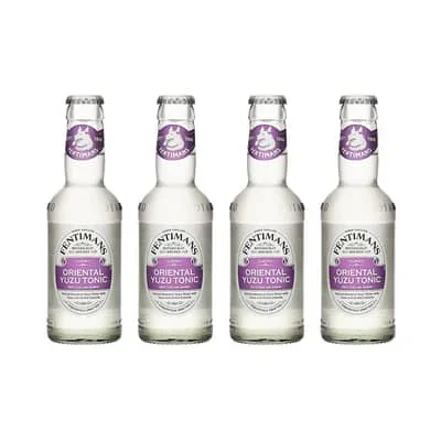 Fentimans Oriental Yuzu Tonic 20cl, 4er-Pack