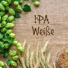 Fertigmischung IPA WEISSE 20 Liter, geschrotet
