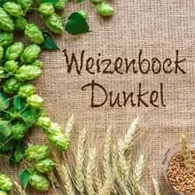 Fertigmischung WEIZENBOCK DUNKEL 20 Liter, geschrotet