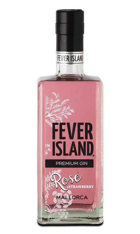 Fever Island Rose Gin aus Mallorca. 0,7l, Alk. 40% Vol.
