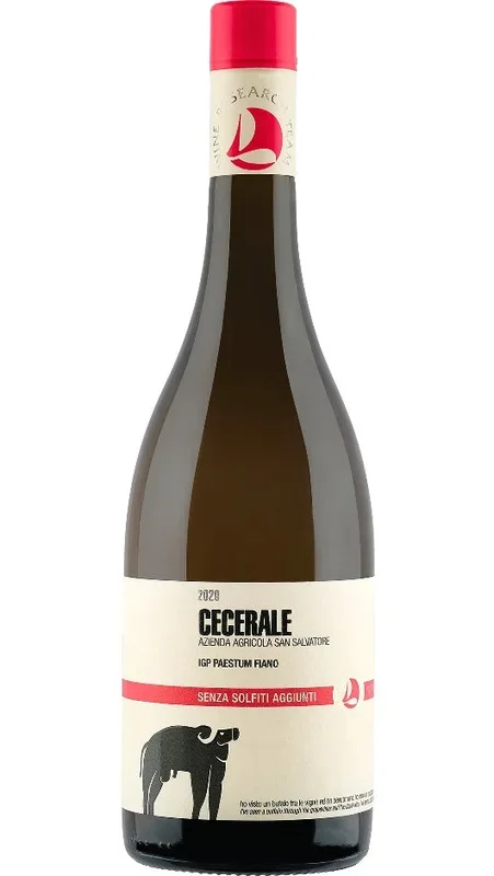 Fiano Paestum IGP – Senza Solfiti Aggiunti – Cecerale – San Salvatore 1988