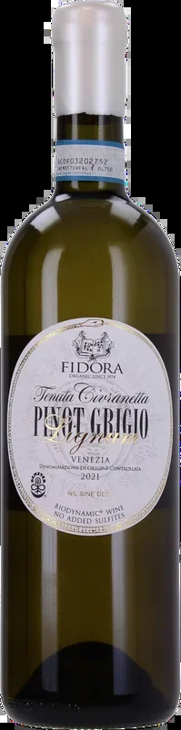 Fidora Pinot Grigio Lignum Venezia DOC Bio 2022, 0,75 l