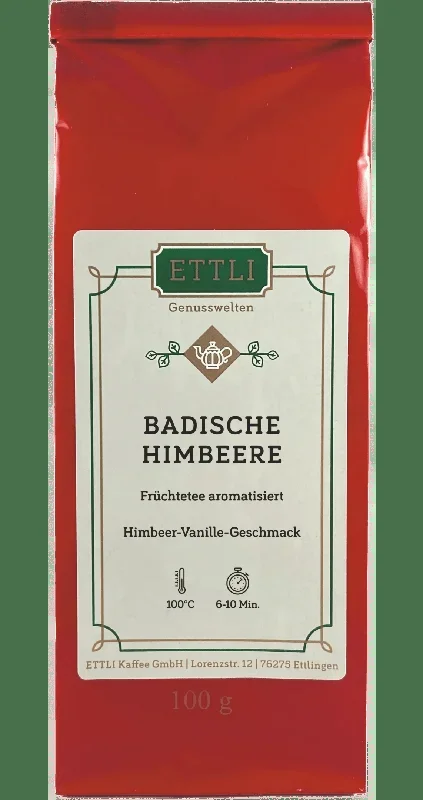 Flavored fruit tea „Baden raspberry“ (Osterhasi)