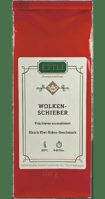 Flavored fruit tea „Wolkenschieber“ mild on the stomach