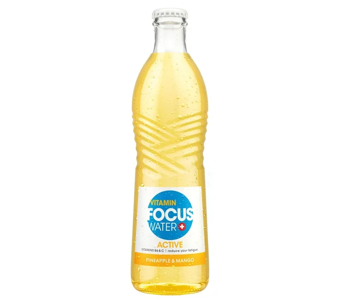Focuswater Active Ananas Mango 33cl 24-Pack | Jetzt kaufen