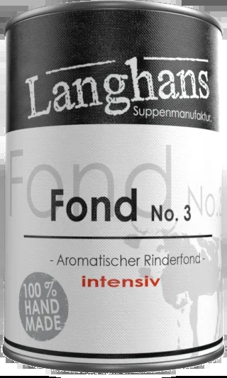 Fond No. 3 Aromatischer Rinderfond