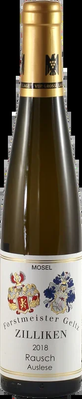 Forstmeister Geltz Zilliken: Saarburger Rausch Riesling Auslese Goldkapsel AP Nr. 5 2018 0,375 l
