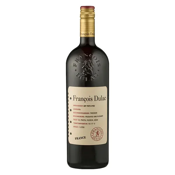 Francois Dulac Rot trocken 1,0L