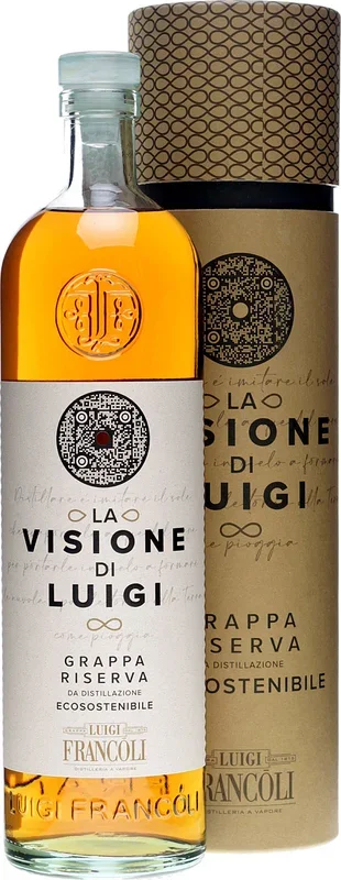 Francoli La Visione di Luigi Riserva Tube 0,7 Liter 40 % Vol.