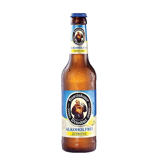 Franziskaner Weissbier Zitrone Alkoholfrei 24×0,33L