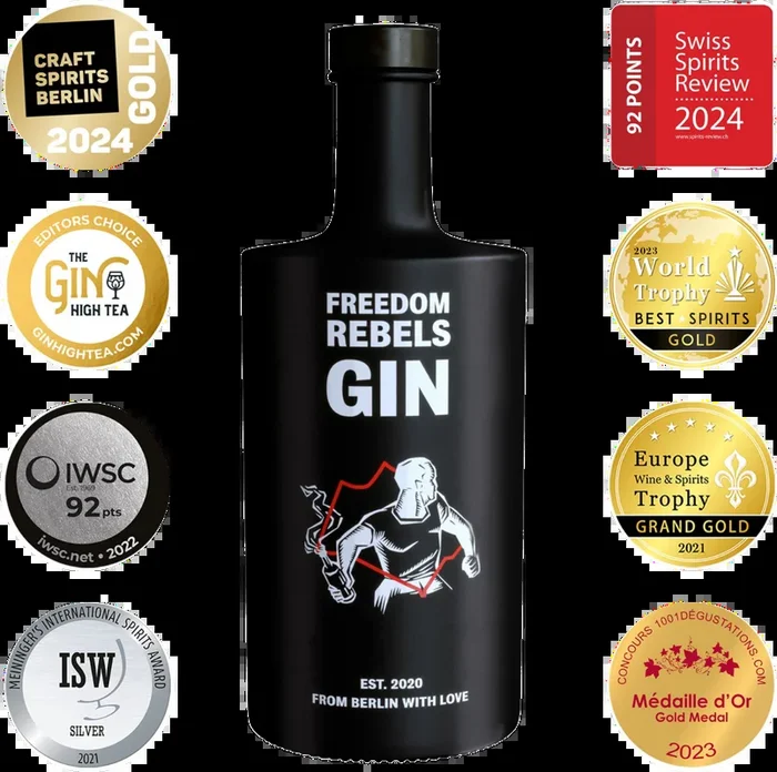 FREEDOM REBELS GIN – London Dry Gin