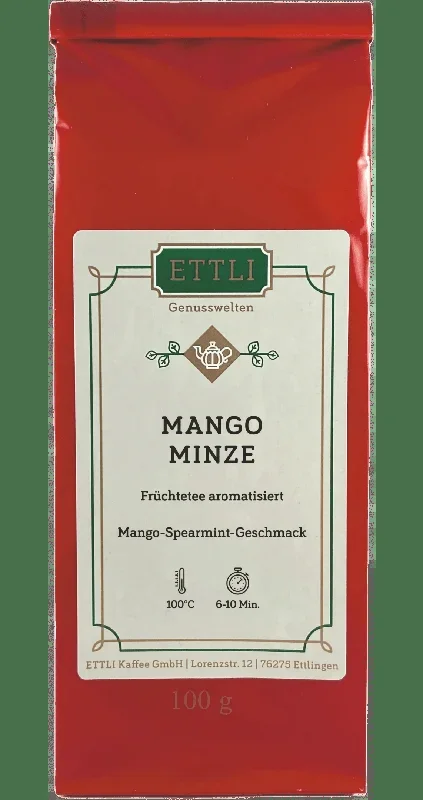 Früchtetee aromatisiert Mango-Minze