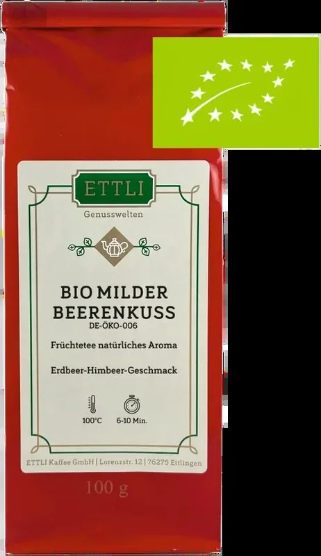 Früchtetee Bio „Milder Beerenkuss“ magenmild – DE-ÖKO-006