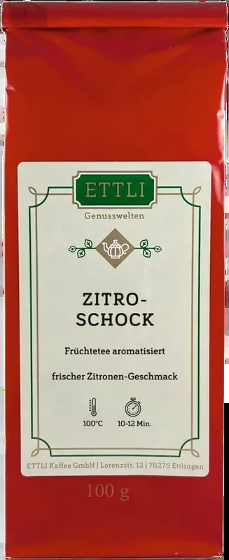 Fruit tea flavored citrus shock