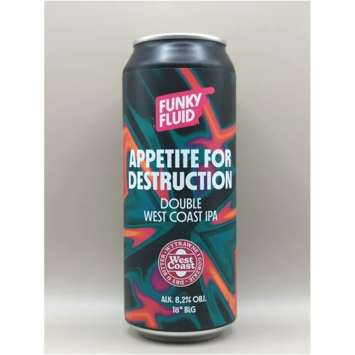 FUNKY FLUID – APPETIT AUF ZERSTÖRUNG – Doppeltes West Coast IPA