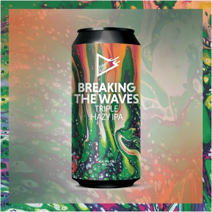 Funky Fluid Breaking The Waves Triple Hazy IPA