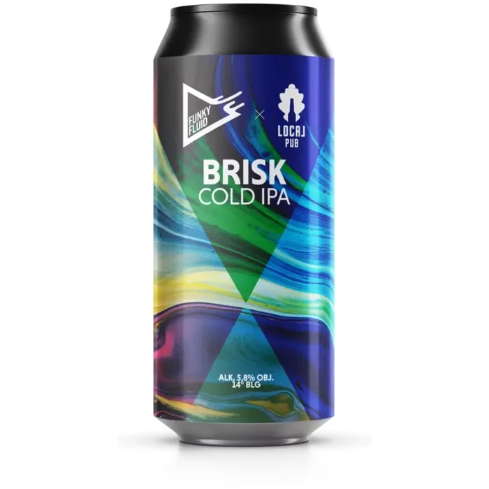 Funky Fluid BRISK Cold IPA 6% 0,5L