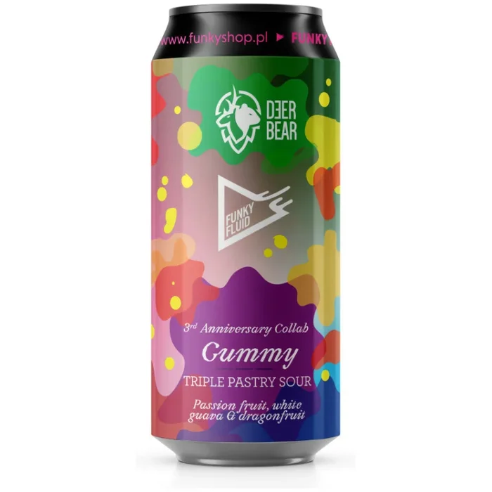 Funky Fluid / Deer Bear – Gummibärchen DREIFACH Gebäck Sauer