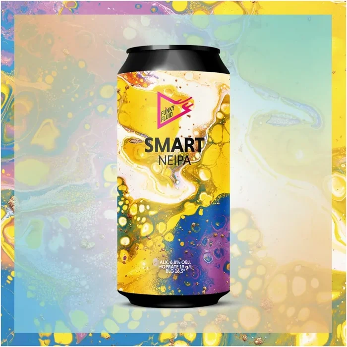 Funky Fluid SMART NEIPA – Citra, Mosaic, Amarillo, Bru-1