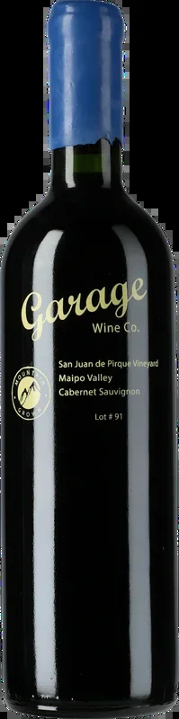 Garage Wine: San Juan de Pirque Vineyard Cabernet Sauvignon Lot #91 2017