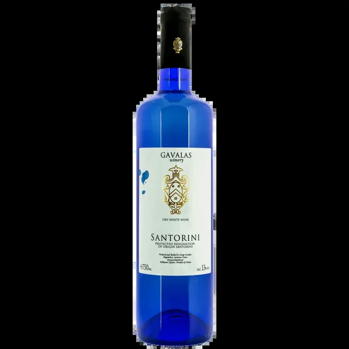 Gavalas – Santorini (blaue Flasche) Assyrtiko PDO – 0,75 L